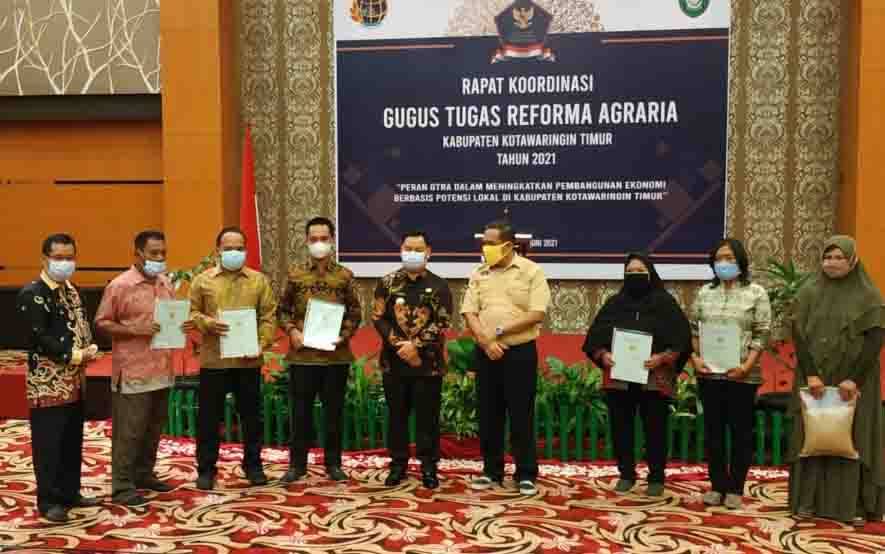 Program Reforma Agraria Bantu Penyelesaian Sengketa Pertanahan di Kotim