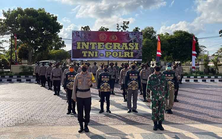 TNI-Polri di Seruyan Gelar Apel Integritas