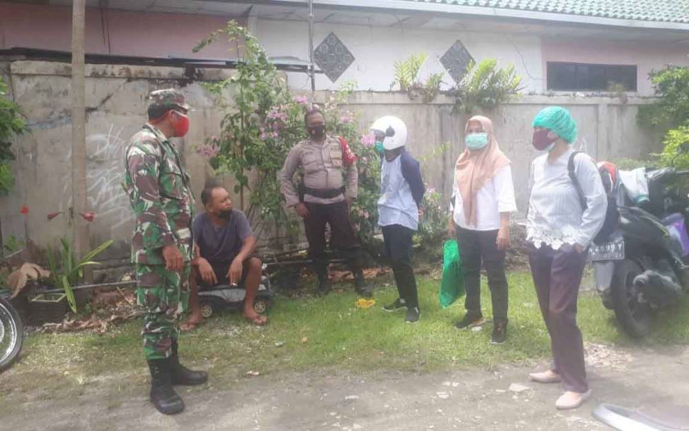 Satgas Covid Kelurahan Panarung Tekankan Pentingnya Pola Hidup Sehat