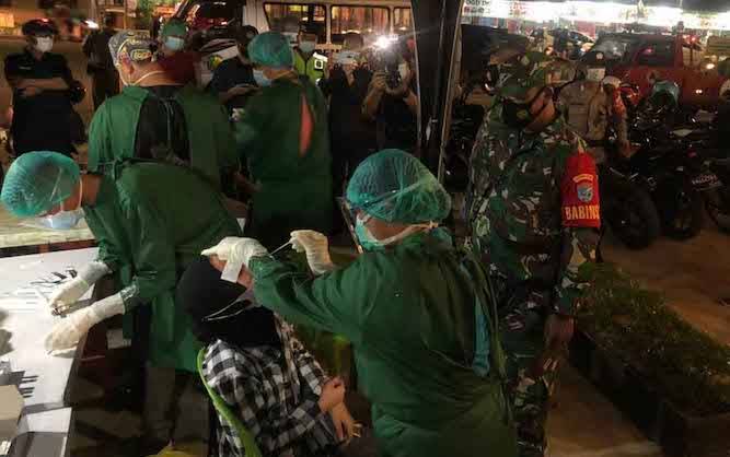 Swab Antigen Acak, Tiga Pengunjung Kafe di Palangka Raya Positif Covid-19