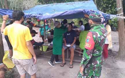 Puluhan Masyarakat di Palangka Raya Terjaring Razia Yustisi