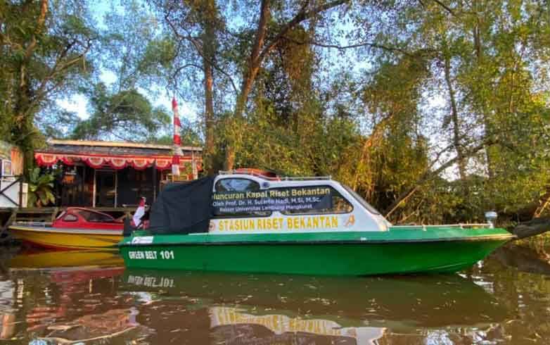 ULM Luncurkan Kapal Riset Bekantan Dukung Penelitian di Lahan Basah