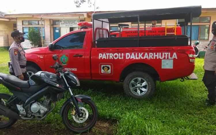 Polsek Timpah Imbau Pencegahan Karhutla di Sela Patroli
