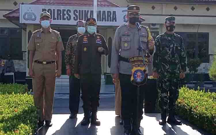Polres Sukamara Dorong Program PPKM Skala Mikro Cegah Penularan Covid-19