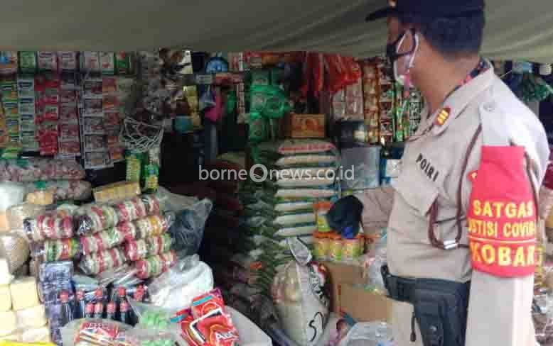 Sejumlah Pedagang Pasar Indra Sari Tolak Rapid Test Antigen Massal