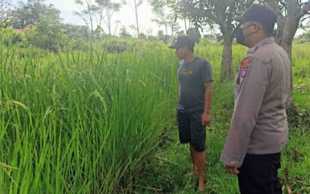 Anggota Polsek Kapuas Murung Gencarkan Patroli Pantau Lokasi Rawan Karhutla