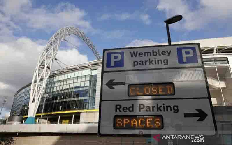 Penonton Inggris Bisa Pakai Bukti Vaksin untuk Masuk Wembley