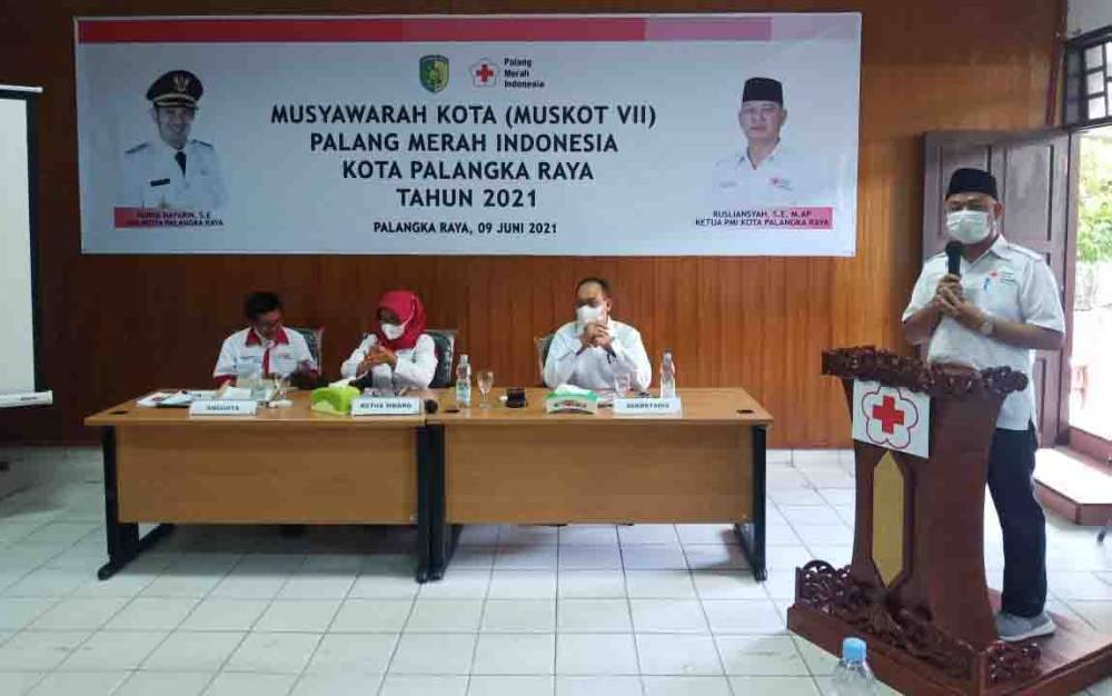 PMI Palangka Raya Gelar Muskot VII