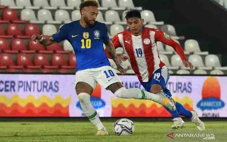 Brazil Taklukkan Paraguay 2 Gol Tanpa Balas