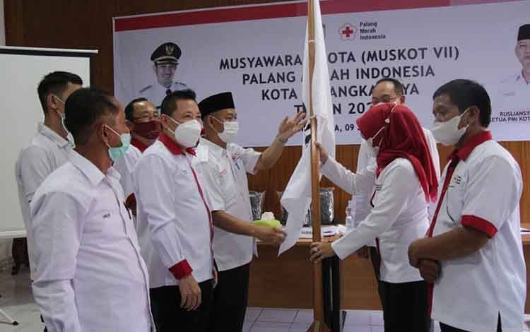 Ketua PMI Palangka Raya Periode 2021-2026 Terpilih Secara Aklamasi
