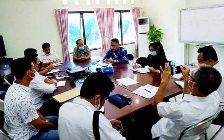 Dinas PUPR dan Disbudparpora Barito Utara Koordinasi ke Dinas PUPR Kalteng untuk ini