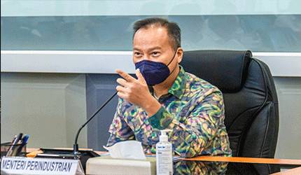 Menteri Perindustrian Agus Gumiwang Kartasasmita. ANTARA/HO- Biro Humas Kementerian Perindustrian.