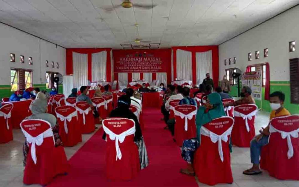 Ini Capaian Vaksinasi Covid-19 di Kabupaten Seruyan