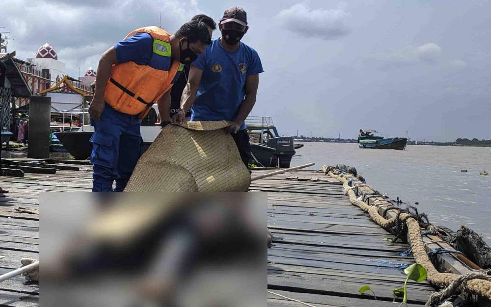 Mayat Ditemukan Mengapung di Sungai Mentaya Belakang PPM Sampit