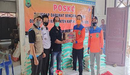 BPBD Kapuas Salurkan Bantuan Terdampak Banjir di Wilayah Hulu