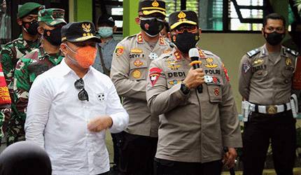 Kapolda Kalteng: Target 2.500 Vaksin di Tiga Kabupaten Sudah Terlampaui