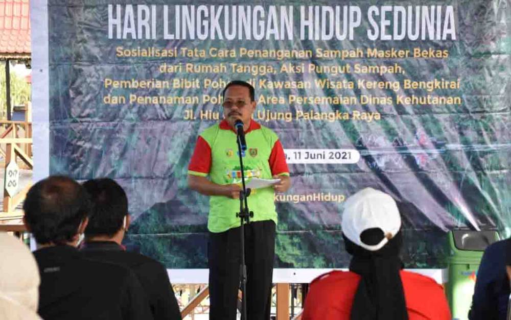 Plt Sekda Kalteng Buka Acara Hari Lingkungan Hidup
