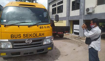 Pemko Palangka Raya Usulkan Tambahan Bus Sekolah Gratis