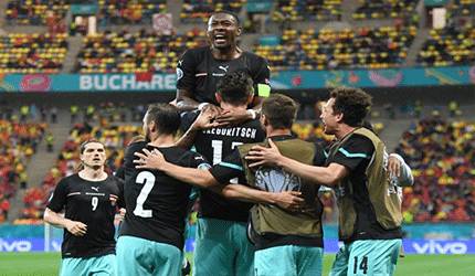 David Alaba Jadi 'Star of the Match' Austria vs Makedonia Utara