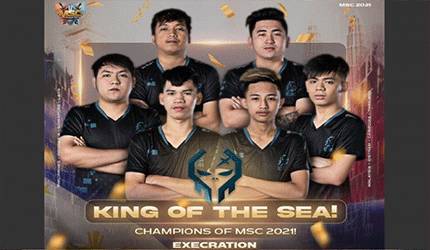 Tim Filipina Execration Juara Asia Tenggara Mobile Legends MSC 2021