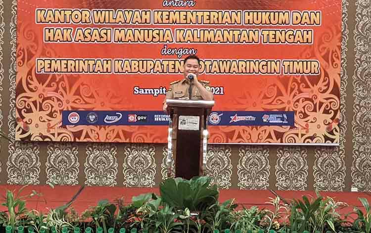 SMP di Kotim akan Miliki Pojok Kekayaan Intelektual