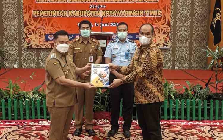 Bupati Kotim Harapkan Sertifikasi Indikasi Geografis Beras Siam Epang Segera Dikeluarkan