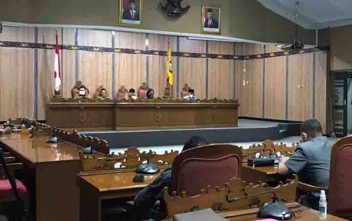 Hasil Reses DPRD Kotim di 5 Dapil Disampaikan Melalui Paripurna