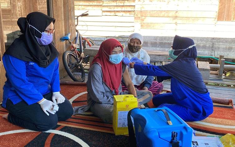 Vaksinasi Lansia dan Pra Lansia di Palangka Raya Dipastikan Hingga Wilayah Pinggiran