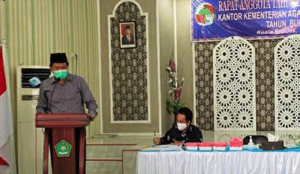 KPRI Ikhlas Kemenag Kapuas Lakukan Evaluasi Kinerja