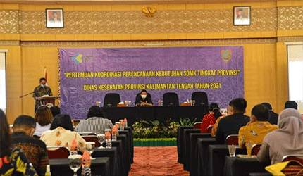 Dinkes Kalteng Lakukan Koordinasi Kebutuhan Sumber Daya Manusia Kesehatan