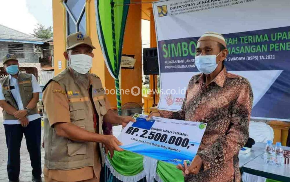 307 Rumah Kawasan Kumuh di Palangka Raya Berhasil Direnovasi