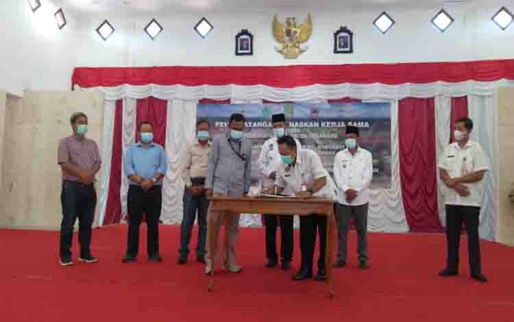 Pemkab Sukamara Tandatangani Kerjasama Bersama 4 Perusahaan Perkebunan