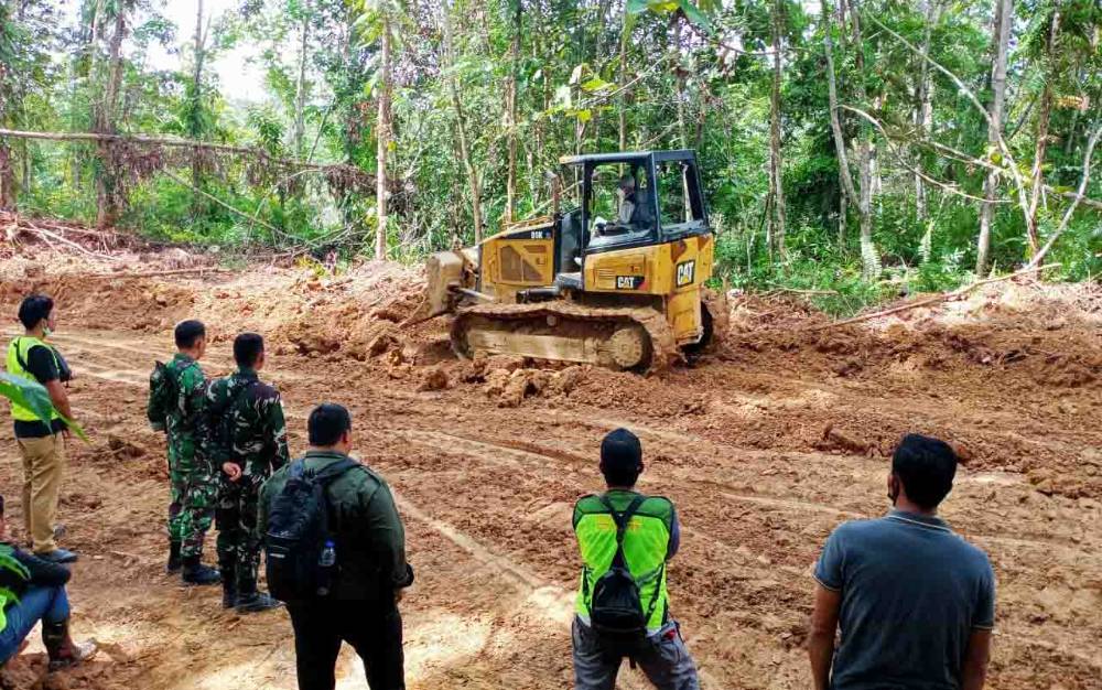 TMMD ke-111 Kodim 1013 Muara Teweh Jadi Program Primadona TNI Bersama Warga