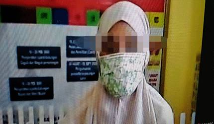 Syamsiah alias Oce terdakwa kasus sabu.