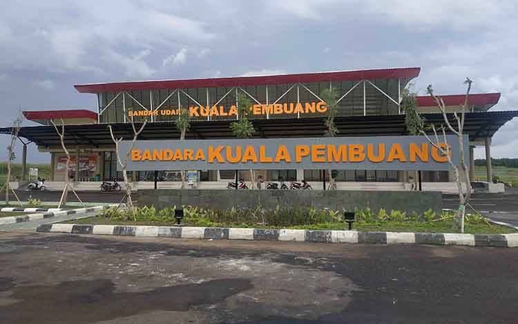 Tampilan baru terminal Bandara Kuala Pembuang