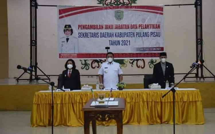 Wagub Kalteng Minta Jajaran Perangkat Daerah Bekerja Optimal
