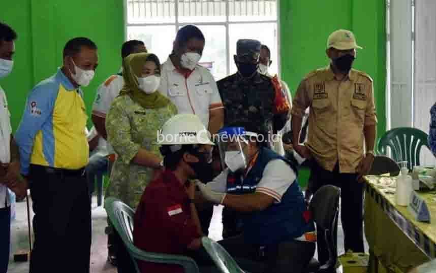 Bupati Kobar Apresiasi Perusahaan Laksanakan Vaksinasi Gotong Royong Bagi Karyawan