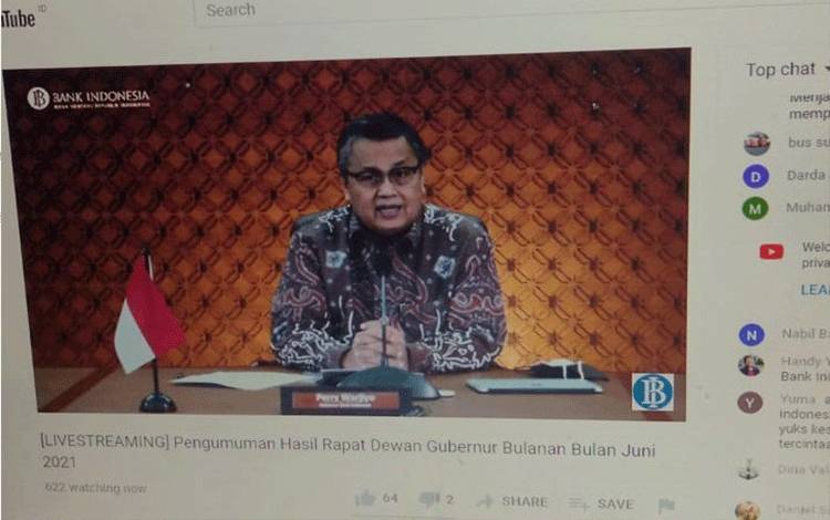 Bank Indonesia Klaim Kinerja Perekonomian Terus Membaik