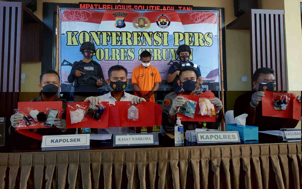 Karyawan Sawit Diamankan Polsek Danau Sembuluh karena Sabu