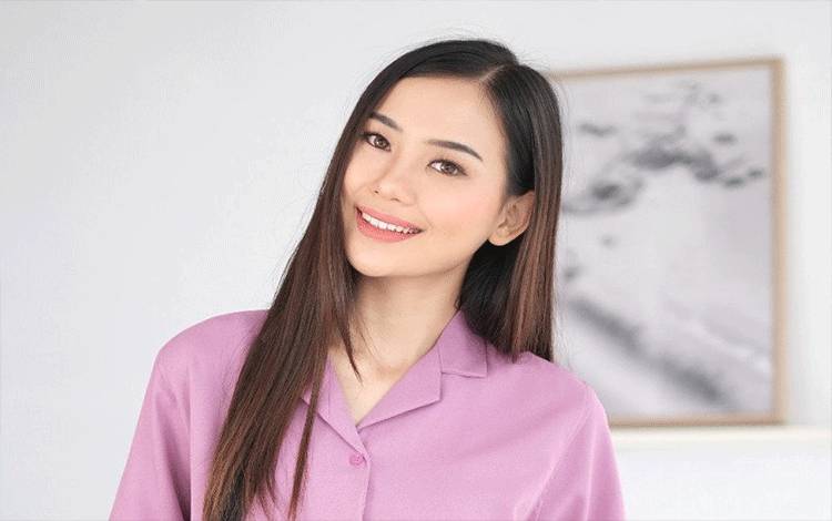 Evelina Witanama, pemenang Online Casting Ikatan Cinta KLAKLIK yang akan menjadi karakter baru dalam sinetron "Ikatan Cinta" (ANTARA/MNC Pictures)