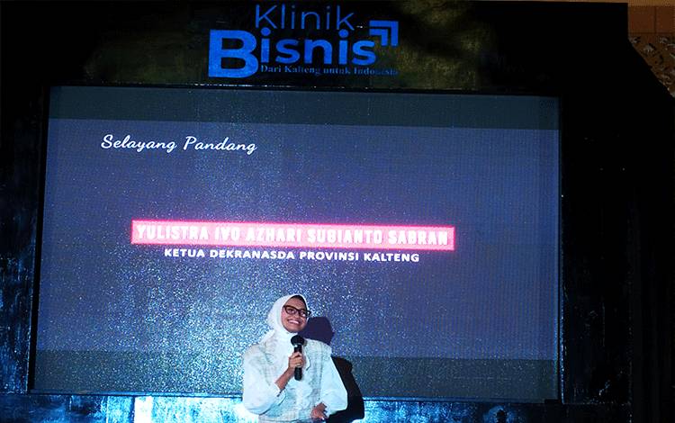 Ketua Dekranasda Kalteng Hadiri Ngopi Preneur Klinik Bisnis