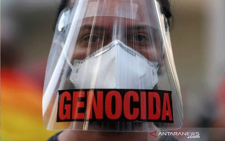 Warga Brazil Protes Peran Bolsonaro Dalam 500.000 Kematian COVID-19