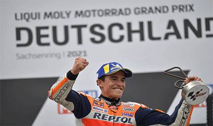 Marquez Ungkap Momentum di Balik Kemenangannya di MotoGP Jerman