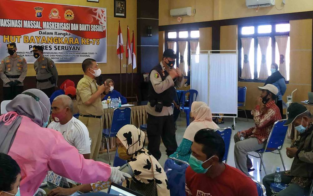 Pemkab Seruyan Terus Berupaya Tingkatkan Capaian Vaksinasi