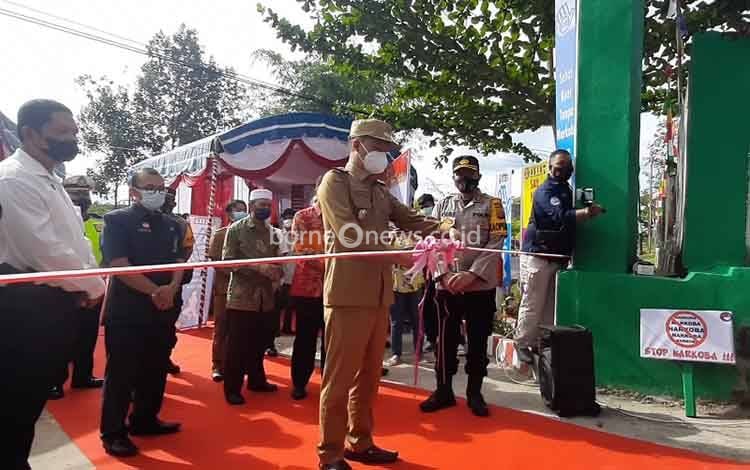 Bupati Gunung Mas Canangkan Lewu Isen Mulang Anti Narkoba dan Lewu Pancasila