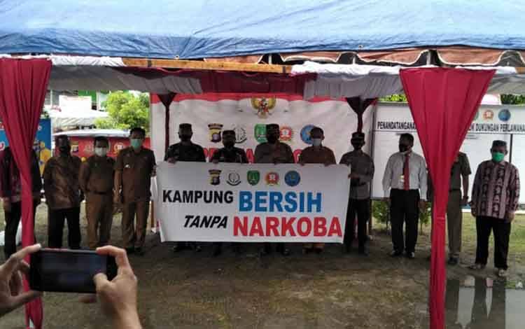 Pemkab Sukamara Harapkan Semua Pihak Dukung Kampung Bebas Narkoba