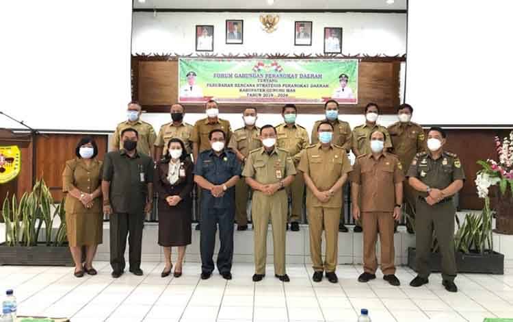 Bupati Gunung Mas: Perumusan Program Harus Sinergi dengan Perubahan RPJMD