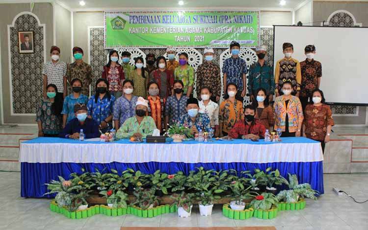 Ini Harapan Plt Kepala Kemenag Kapuas dari Pembinaan Keluarga Sukinah Pra Nikah
