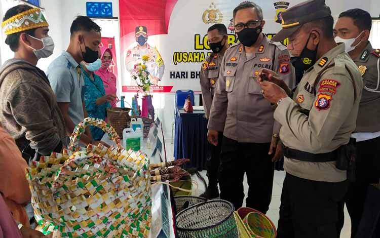 Polres Sukamara Gelar Lomba UMKM Meriahkan HUT Bhayangkara