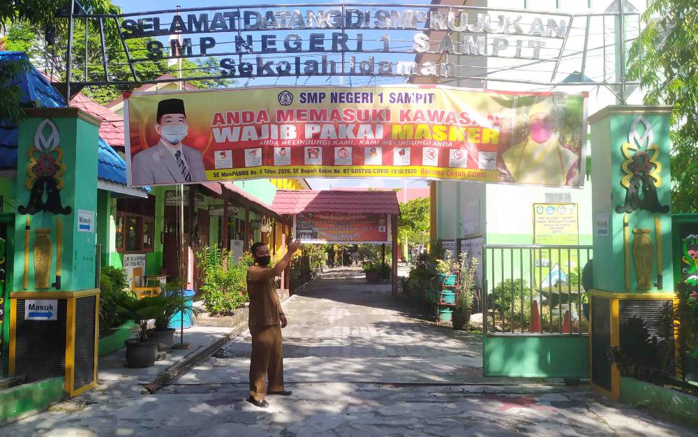 Baru 77 SMP Yang Terakreditasi di Kotim